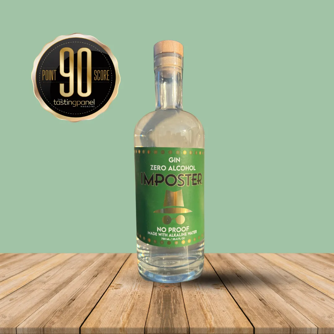IMPOSTER Gin bottle